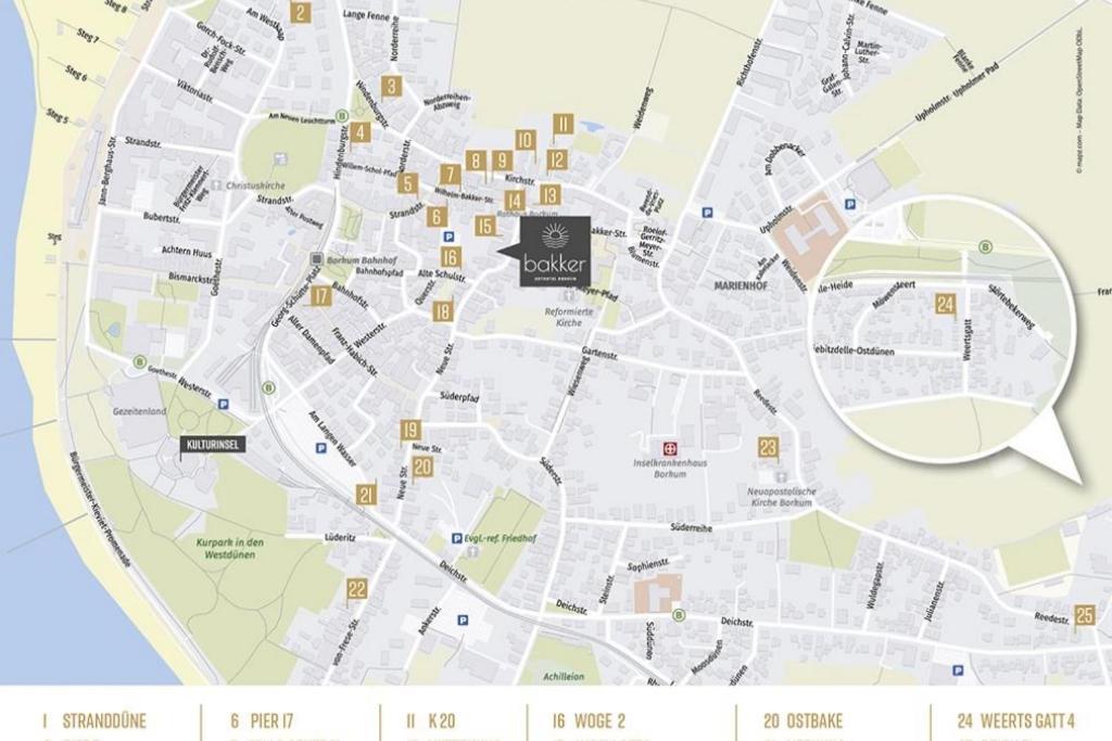 Haus Jelena Appartement 3 Borkum Ngoại thất bức ảnh